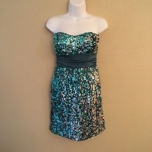 Speckless sparkle dress size m.